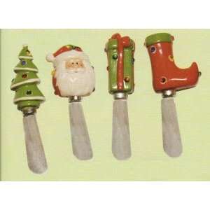  Set of 4 Christmas Spreaders