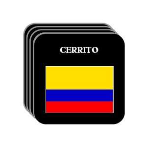  Colombia   CERRITO Set of 4 Mini Mousepad Coasters 