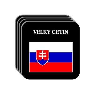  Slovakia   VELKY CETIN Set of 4 Mini Mousepad Coasters 