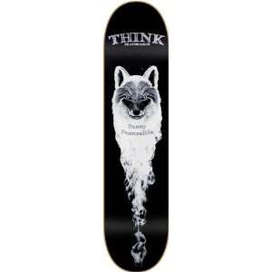  Think Fuenzalida Spirit Animal Deck 8.25 Fox Skateboard 