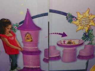   Tangled Rapunzel Transforming Tower Castle Table and Chair Set  