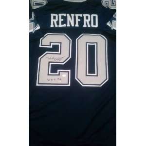  Mel Renfro Signed Dallas Cowboys Jersey 