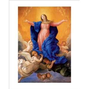  Ascension of Mary by Guido Reni Poster Print, 15.75x19.75 