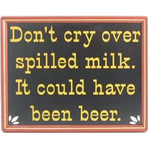  DONT CRY OVER SPILLED MILK Davis & Small