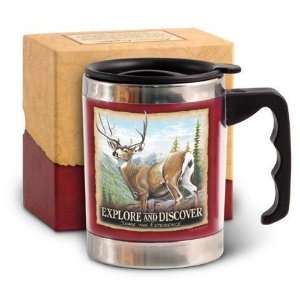   Expedition 16oz Stainless Steel Coffee Mug Mule Deer