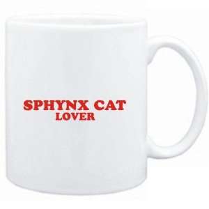  Mug White  Sphynx LOVER  Cats