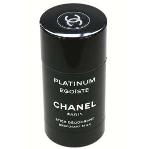  EGOISTE PLATINUM By Chanel For Men DEODORANT STICK 2.5 OZ 