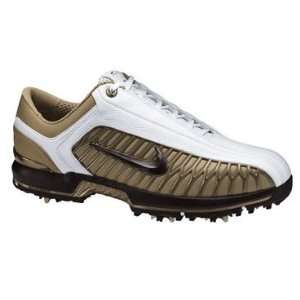  Nike Air Zoom Elite II Golf Shoe White Khaki Brz W 11.5 