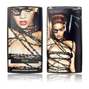   Xperia X10  Rihanna  Barbed Wire Skin Cell Phones & Accessories