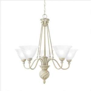     SL8191 60   Cambridge Chandelier in Chardonnay