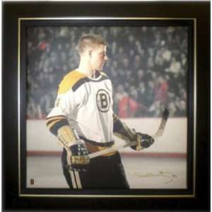 BOBBY ORR Signed Framed 22 x 22 Canvas WGA LE 44   Autographed NHL Art