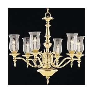  Nulco Lighting Chandeliers 2556 12 Polished Brass Rittenhouse 