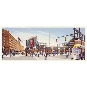  Good Sports Art Baltimore Orioles Outside Camden Yards 