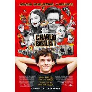 Charlie Bartlett (2008), Original Double sided Movie Theatre Poster 