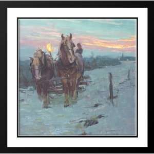 Gerhartz, Daniel F. 20x20 Framed and Double Matted The Journey Home
