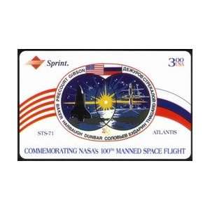   Space Flight With Authentic NASA Flight Crew Patch 