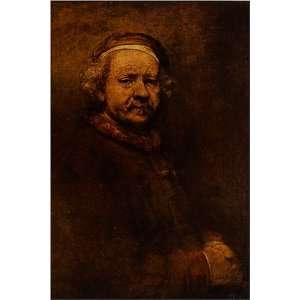  Portrait of the Painter by Rembrandt Harmenszoon van 
