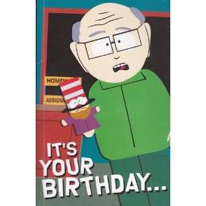 Greeting Card Birthday Card with Sound South Park Its Your Birthday