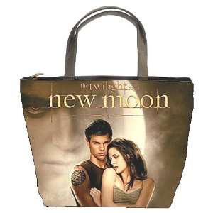   Black Leather Bucket Bag Handbag Purse Twilight Edward Bella Jacob New