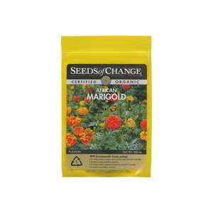   Change S10712 Certified Organic African Marigold Patio, Lawn & Garden