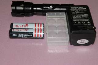 UltraFire 1000Lum CREE XM L T6 LED Flashlight Torch +CH + case  