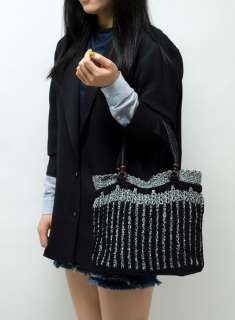   Handmade Crochet Handbag Knitting ORANGE Bag NEW By Michiko Cha  