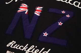 SEBASTIEN CHABAL RUCKFIELD NEW ZEALAND RUGBY LONG SLEEVE SHIRT SIZE 