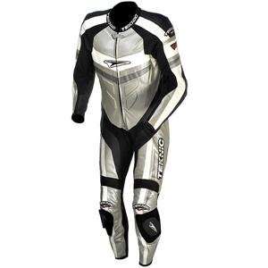  Teknic Chicane One Piece Suit   40/Silver/White/Black 