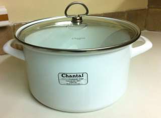 CHANTAL COOKWARE CASSEROLE 6 QT RED OR WHITE NEW GERMANY  
