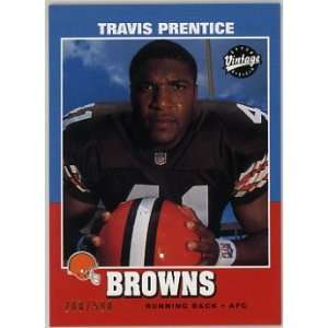  Travis Prentice Cleveland Browns 2000 Upper Deck Vintage 