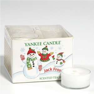  Yankee Candle   Jack Frost Box of 12 Tea Lights