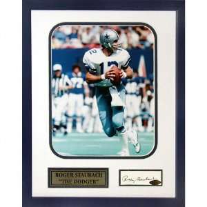  Roger Staubach Autographed Chit