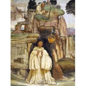 Frescoes in Cloister, Monte Oliveto Maggiore Abbey, Chiusure, Tuscany 
