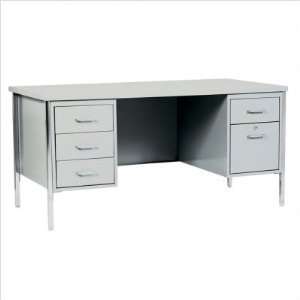  Sandusky DP6030 00 60 W Double Pedestal Office Desk with 