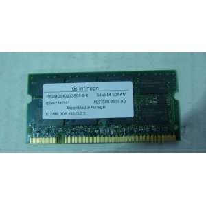  HP 512MB PC2700 333Mhz CL2.5 Memory Module Tablet PC 