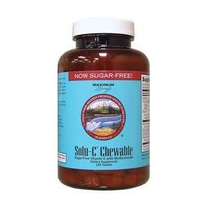  Solu C Chewable Vitamin C with Bioflavonoids, Sugar Free 