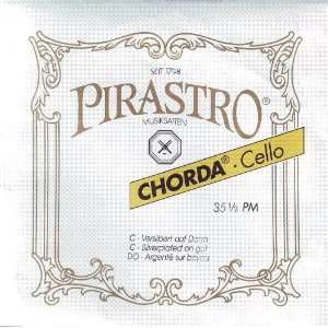  Pirastro Cello Chorda C Silver/Gut, 232440 Everything 