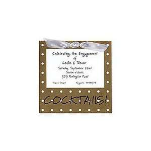  Solid Gold Dot Invitation Holiday Invitations Health 