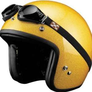  Sparx Pearl Solid Helmet Gold 2XL 11001570305 Automotive