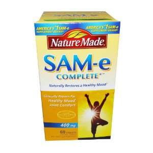  Nature Made SAM e Complete 400 mg   60 Enteric Coated 