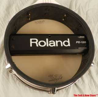 Roland V Drums PD120 PD 120 Pad 12” Mesh Electronic Tom Snare Drum 