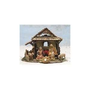   Lighted Christmas Nativity Village Stable #54304