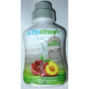  Sodastream Diet Green Tea   Pomegranate Peach Sodamix 