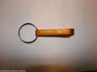 500 Smirnoff Orange Keychain Bottle Opener  