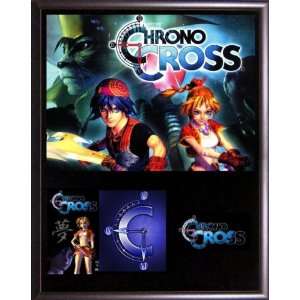  Chrono Cross Collectible Plaque Set w/ Removable Card (#1 