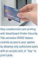 Fargo DTC515 Color ID Badge Printer refurbished 754563853527  