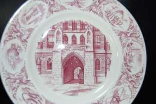 WEDGWOOD  MOODY BIBLE INSTITUTE OF CHICAGO 10.5 PLATE  