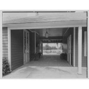   Golf Clubhouse, Hobe Sound, Florida. Vista to golf course 1958 Home