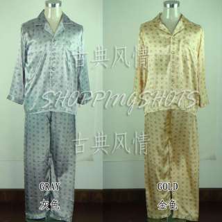 chinese suits sleep sets tops pajamas bottoms 103802  