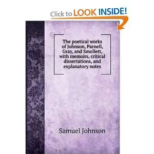  The poetical works of Johnson, Parnell, Gray, and Smollett 